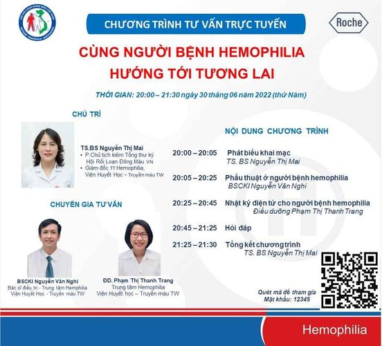 Cùng Người Bệnh Hemophilia Hướng Tới Tương Lai